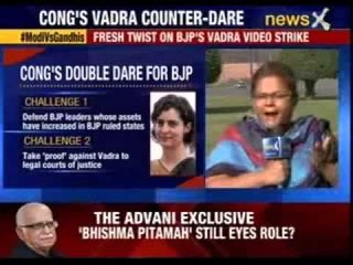 Congress corners BJP on Vadra 'shoot and scoot'