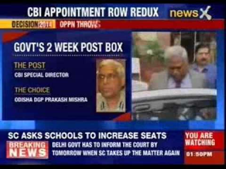 CBI appointment Row redux
