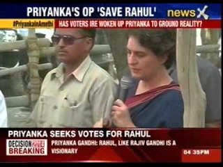 Priyanka seeks votes for Rahul