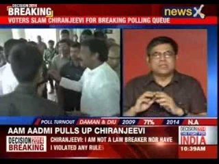 Aam aadmi pulls up Chiranjeevi