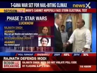 25 % voting in UP till 11 AM: Rajnath, Sonia in fray