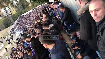 Report Tv-Derbi i kryeqytetit Tirana-Partizani, tifozat mbushin stadiumin