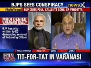 Narendra Modi barred in Varanasi; BJP questions the EC
