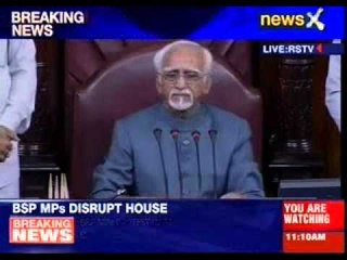 Ruckus in Rajya Sabha over law and order in Uttar Pradesh