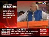 Narendra Modi addresses rally in Ghazipur