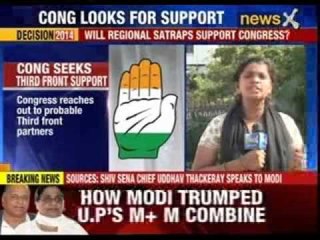 Congress opens to support from third front