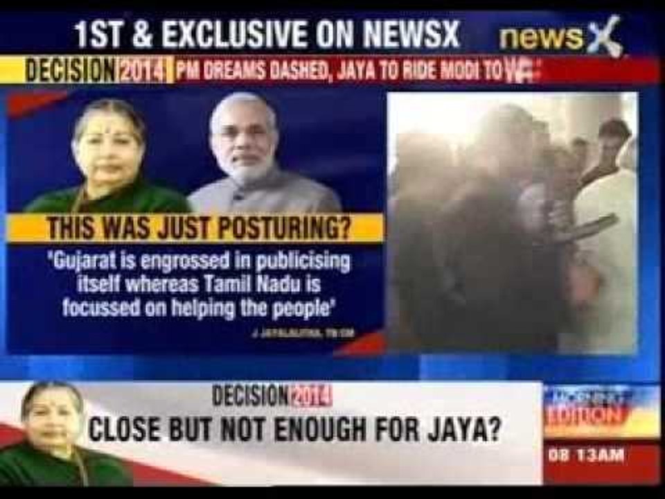 Jayalalithaa ready to support Narendra Modi
