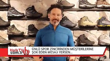 Ünlü spor zincirinden müşterilerine şok eden mesaj: Yersen...