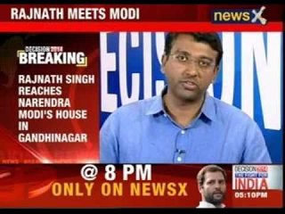 Rajnath Singh meets Narendra Modi