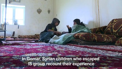 Yazidi children carry trauma of IS group captivity