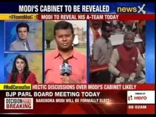 Narendra Modi's cabinet to be revealed