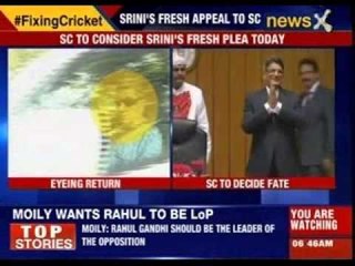 SC to consider Srinivasan's fresh plea today