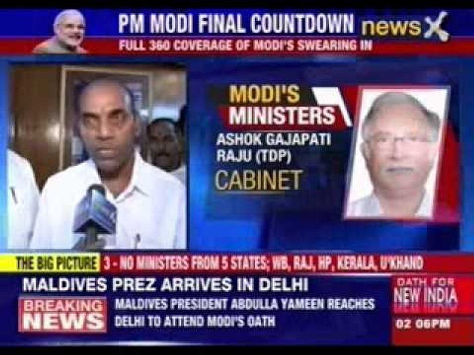 Narendra Modi will chair the first cabinet meet tomorrow at 6 pm