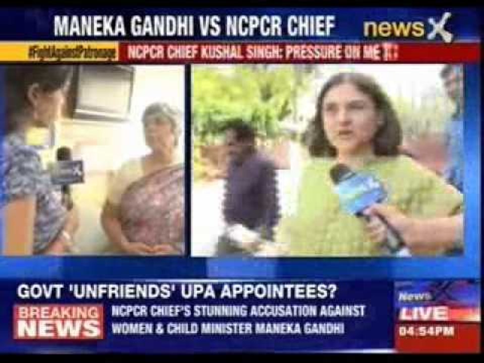 Maneka Gandhi ducks questions on NCPCR chief's charges