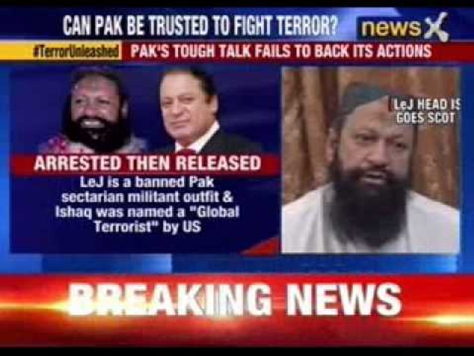 Lashkar-e-Jhangvi head Malik Ishaq released in pakistan