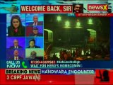 Abhinandan Varthaman, IAF Wing Commander returns India after 9-hour long drama| Watch Video