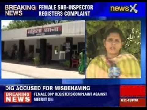 Eve teasing allegations against DIG in Meerut