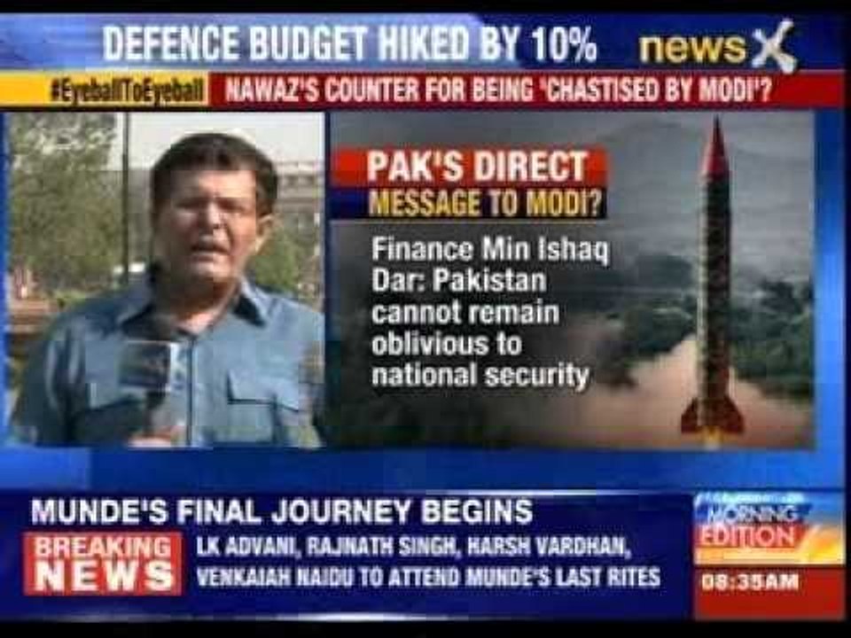 Islamabad hikes annual defence budget by 10%
