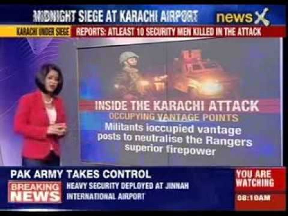 Karachi Airport attacked with grenades