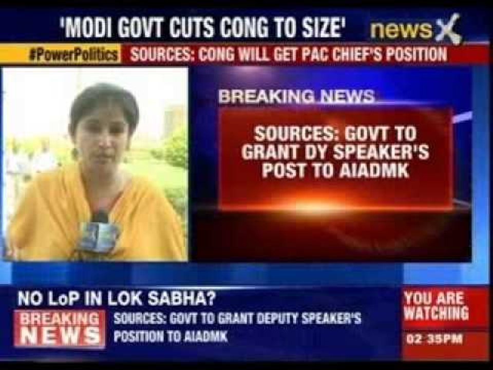 No leader of opposition in Lok Sabha