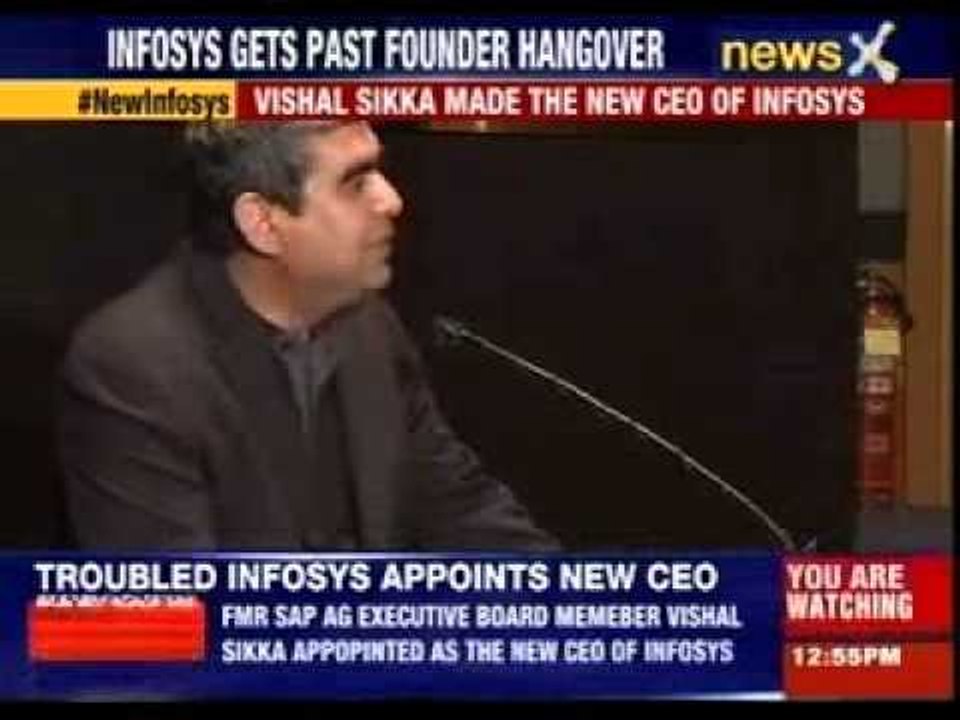 Troubled Infosys appoints new CEO