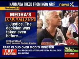 Narmada dam height to be raised