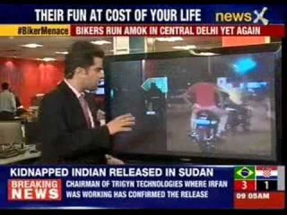 Bikers back on Delhi roads