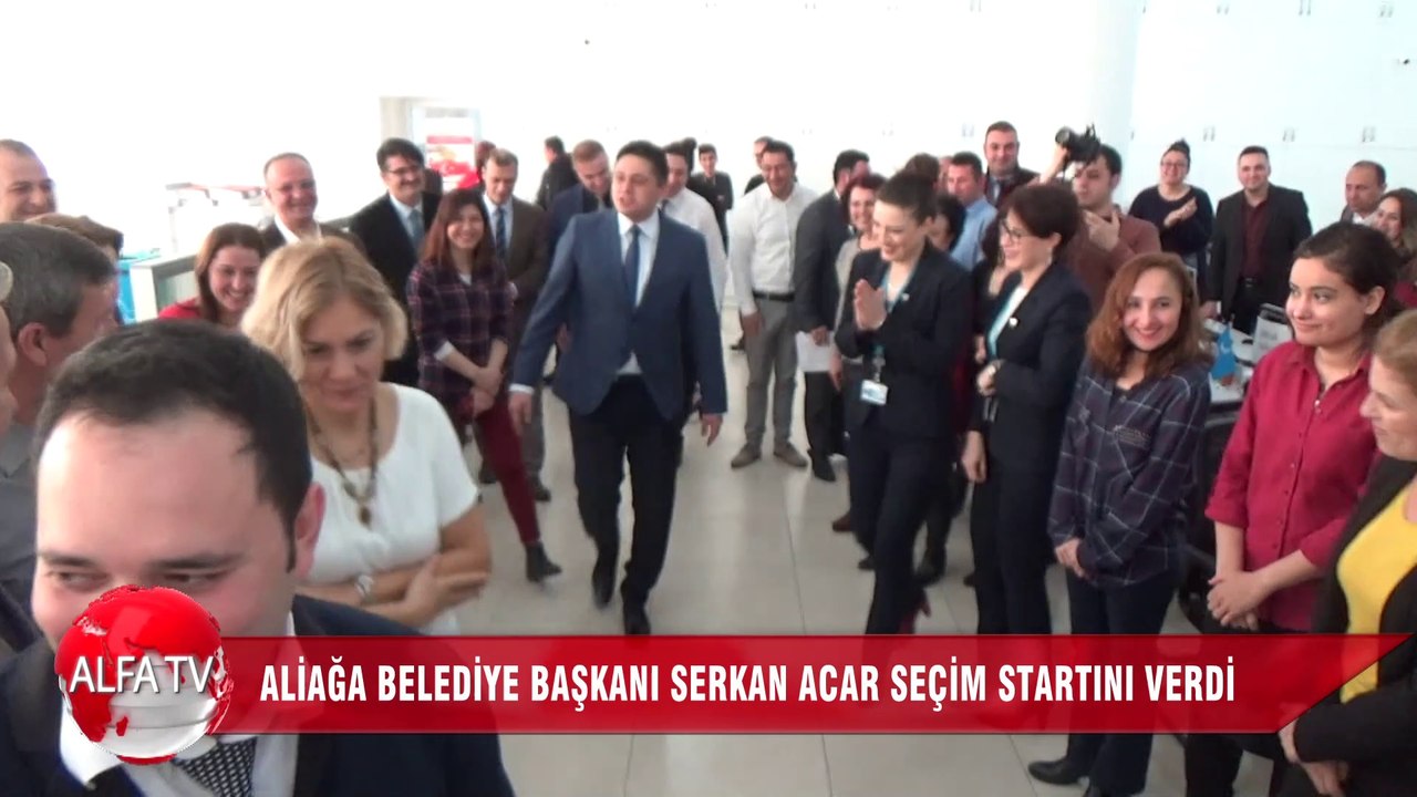 Aliağa Belediye Başkanı Serkan Acar Seçim Startını Verdi