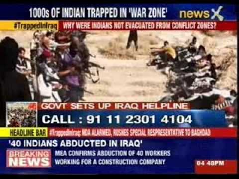 MEA confirms at least 40 Indians abducted in Iraq