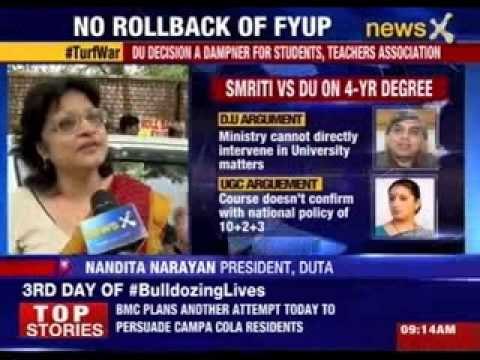 New admissions will have to study 4-yr course DU defiant