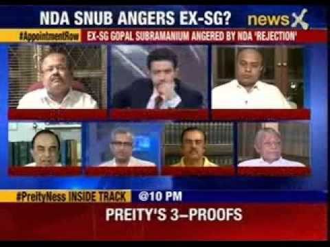 India Debates: Ex-sg fights NDA's charge