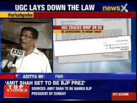 UGC orders colleges to start admissions today