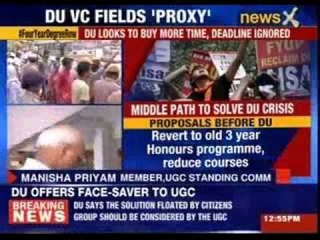 FYUP row: Around 20 AISA students detained for protesting