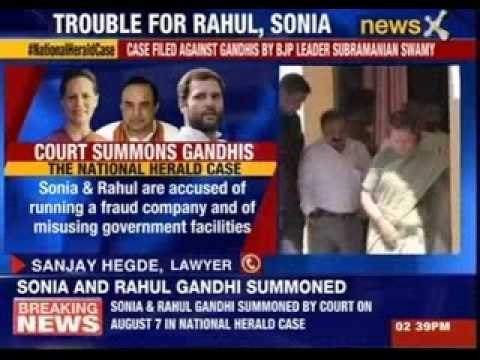 Delhi court summons Sonia Gandhi, Rahul Gandhi in National Herald case
