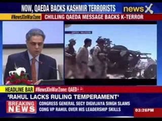 MEA spokesperson Syed Akbaruddin addresses press conference