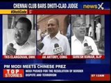 Storm after dhoti-clad HC judge was denied club entry