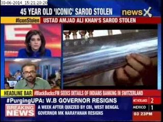 Ustad Amjad Ali khan's Sarod stolen