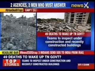 CMDA forms 20 teams in the aftermath of Chennai building collapse