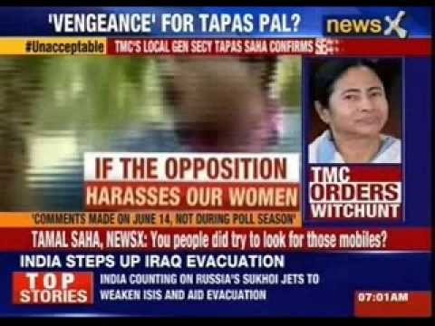 TMC workers 'hunting' people who recorded Tapas Pal's rants