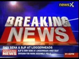 BJP-Sena battle over seat division for Maharashtra polls