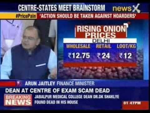 Arun Jaitley: State and centre need to together fight hoarders