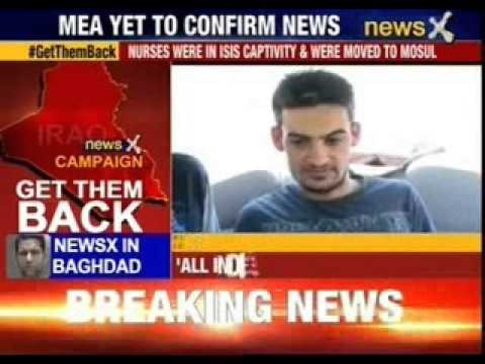 ISIS terrorists release few captured Indian nurses