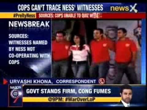 Police unable to quiz witnesses names by Ness