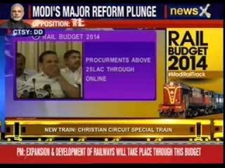Railway Minister addresses press conference