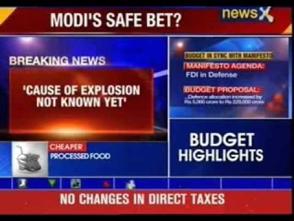 Low intensity explosion in Pune