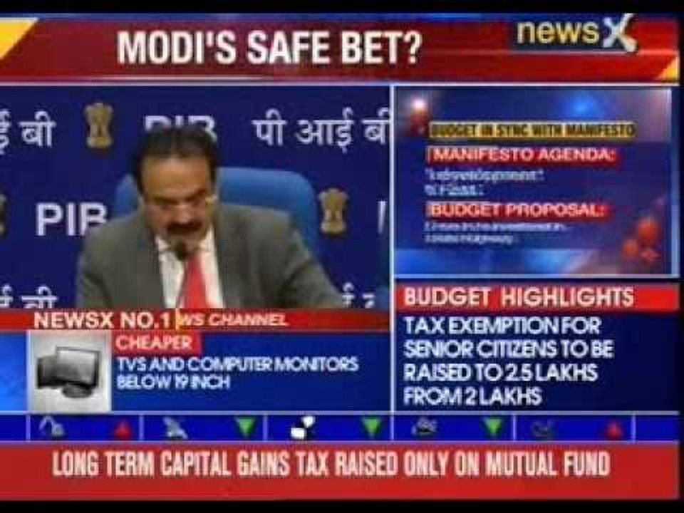 No changes in Direct tax