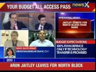 Arun Jaitley to table budget as India hopes for 'acche din'