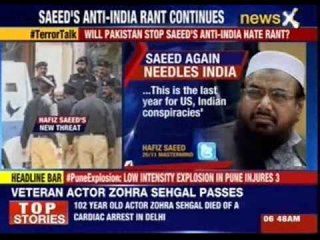 Hafiz Saeed: This is the last year for Indian conspiracies