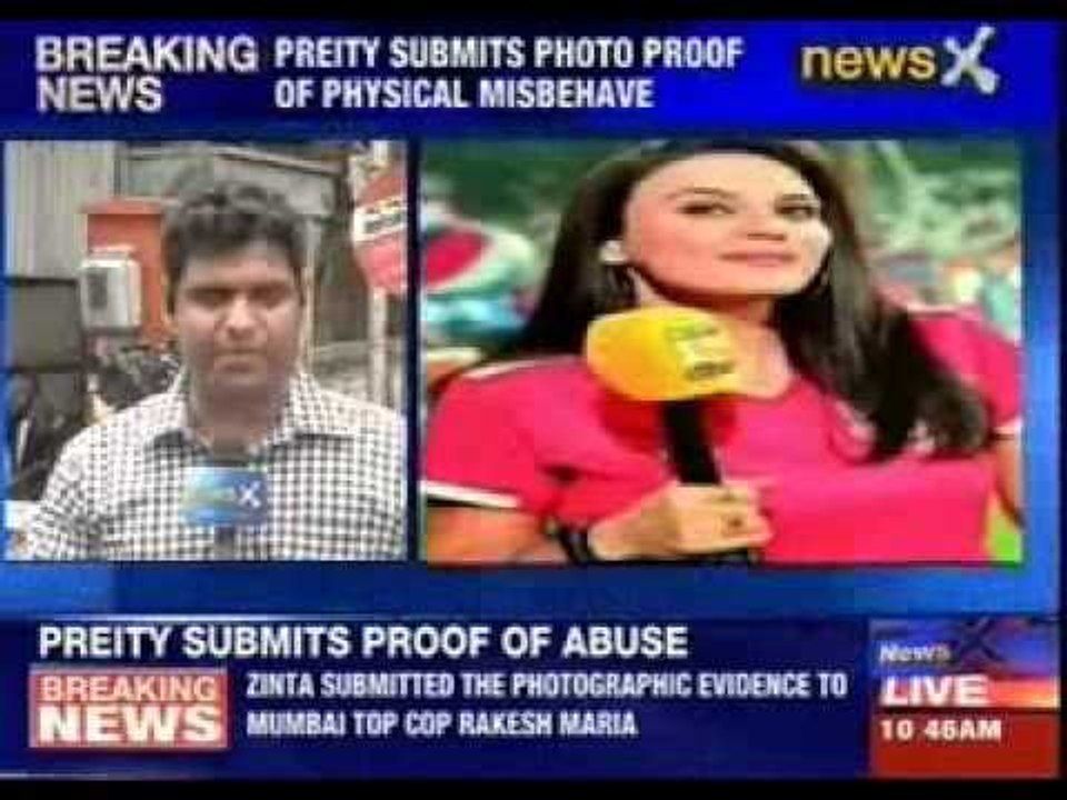 Preity Zinta has submitted 4 pictures to Mumbai police