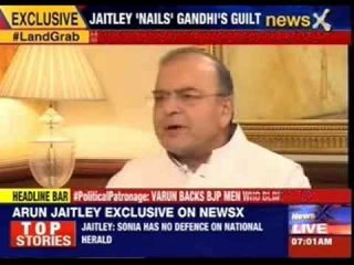 Arun Jaitley takes on Sonia on LoP, National Herald